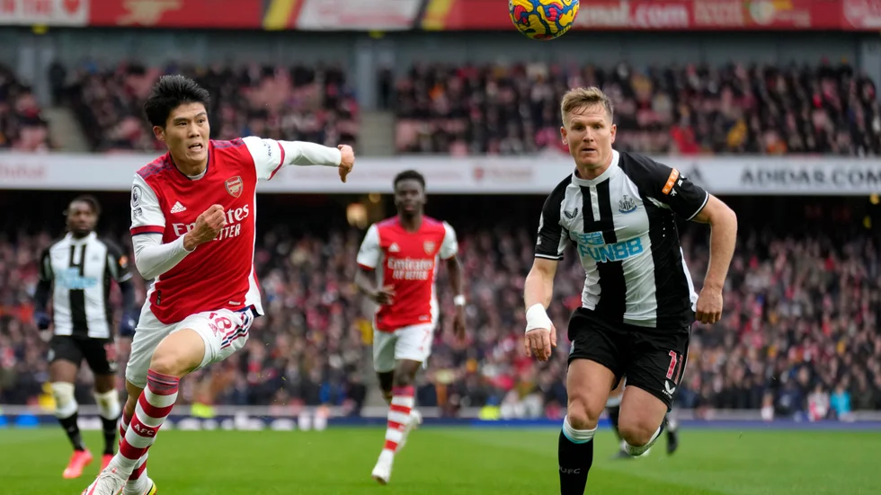 Svartvita Newcastle är illa ute i Premier League. Arkivbild.