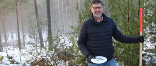 Loftahammar får en bana för discgolf i skogen: "Räknar med att börja i vår"