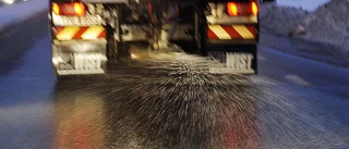Rent bedrövligt och för långsamt när halkan slår till
