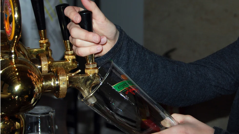 Restaurangen varnas för att formalia inte har följts när det gäller alkoholserveringen. Arkivbild från en annan krog. Foto: Erica Lång.