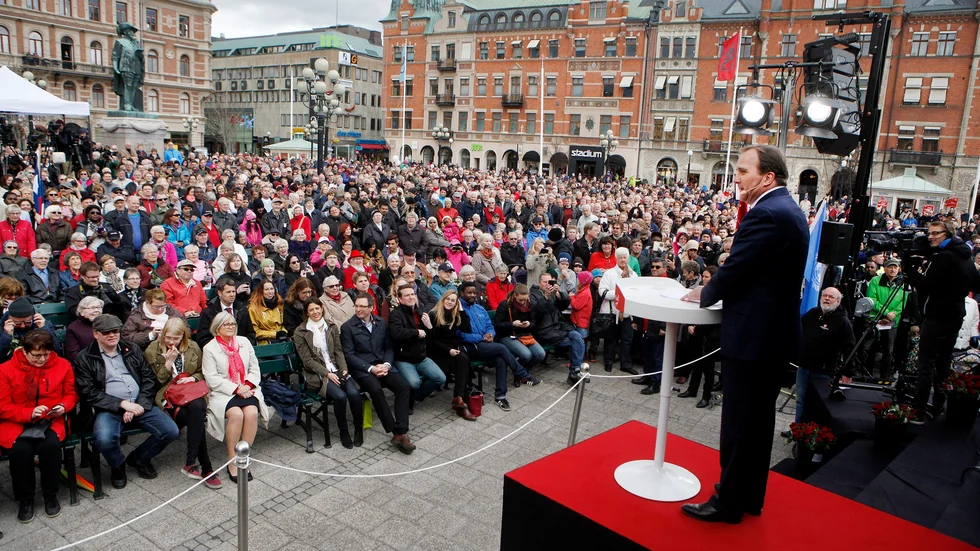 En gång var första maj en av politikens viktigaste dagar. Foto: Mats Andersson/TT