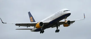 Positiv flygpassagerare isolerade sig på toalett