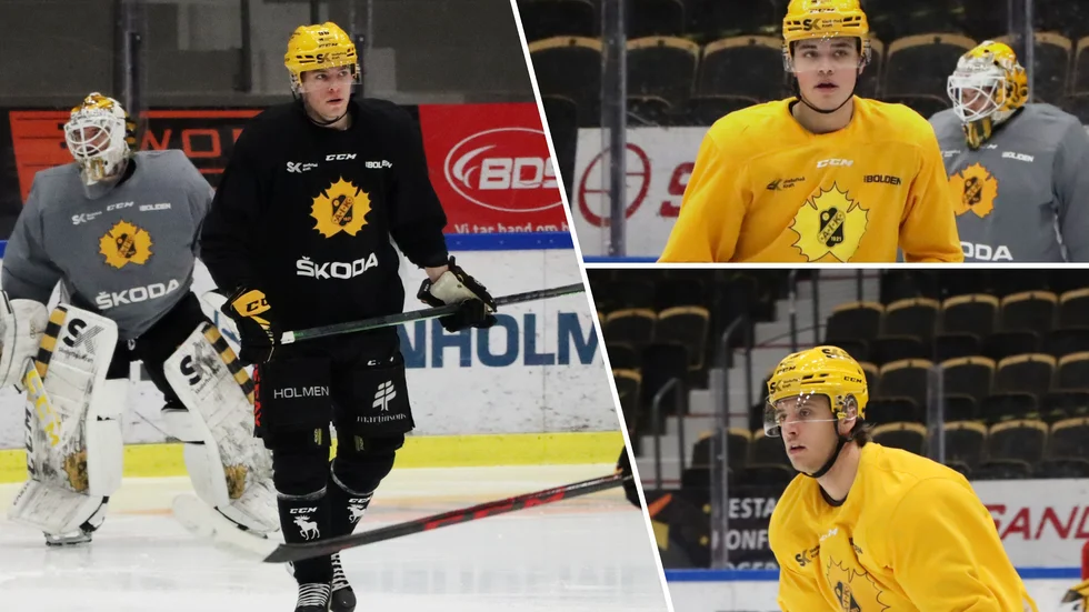 Det var full fart och vinnarskalle på i princip alla inblandade när Skellefteå AIK tog sig an den sista träningen på året.