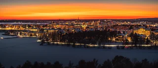 Läsarbilden: Solen går ned över Luleå