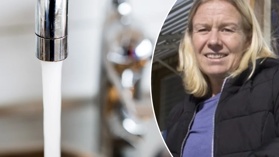 Flera boende hade på fredagsmorgonen fortfarande missfärgat vatten i kranen, enligt sociala medier. Helene Sylvefjord på Sörmland vatten har en lösning på problemet.