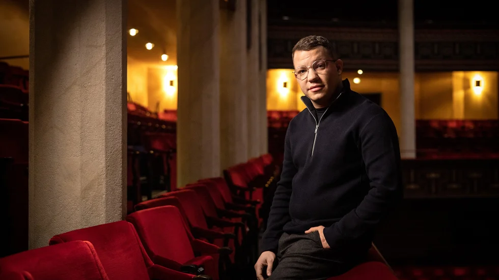 Ryan Bancroft, 32 år, blir Kungliga Filharmonikernas nye chefdirigent. Pressbild.