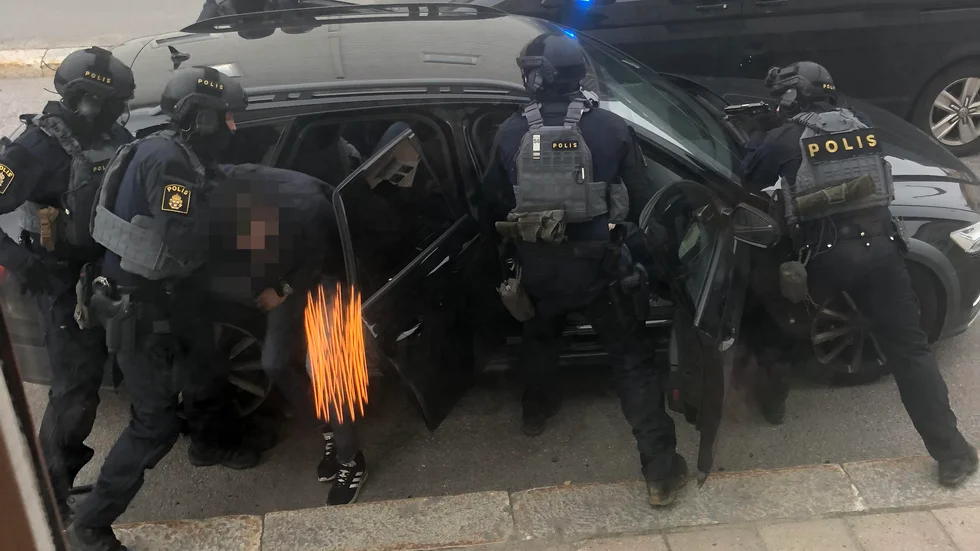 Här greps männen av polisen den 25 september i fjol och vid rättegången i Skellefteå var det stora kontraster kring skuldfrågan. Och nu frias två av tre åtalade av hovrätten.