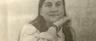 25 år sedan: Christin åkte till Riga för att skriva uppsats