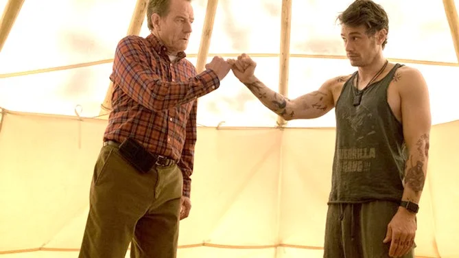 Ovänner. James Franco och Bryan Cranston i ”Why Him?”