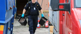 Nya uppgifter: Knarkodling hittad vid radhusbranden i Gottsunda