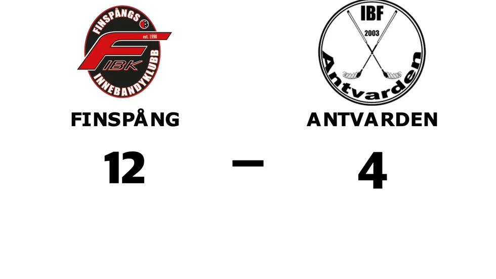 Finspång IBK vann mot IBF Antvarden