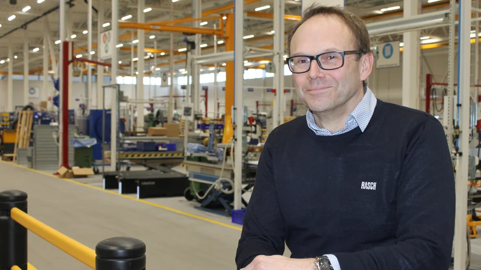 "Det här är perfekt för oss", säger Anders Wolving, platschef på Rasch, om det nya förvärvet av norska Kro Produksjon A/S.
