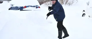 Snö(o)röjningen i Kiruna blir bara sämre och sämre