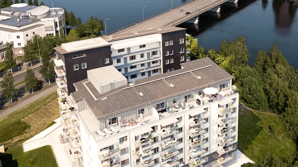 Bostadsrättsföreningen Framtiden, Grunnan, Skellefteå