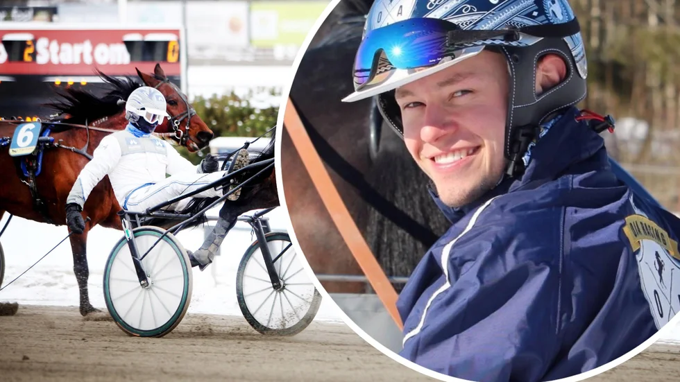 Oskar J Andersson har numera Sundbyholmstravet som hemmabana.