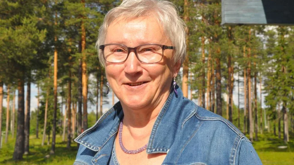 Sigbritt Stenlund, kämpande S-politiker i Malå Foto: Britta Stenberg