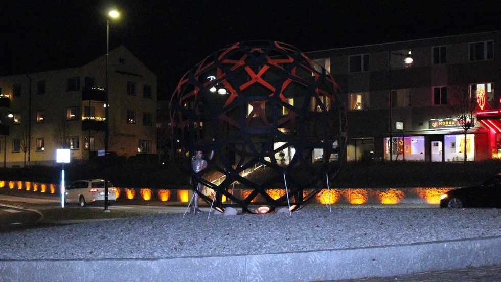 Även i Motala finns spår av #Orange Week.