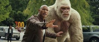 Dwayne Johnson räddar världen – så bra är "Rampage" 
