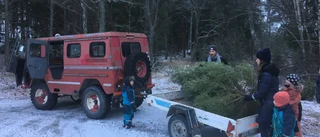 Succé för att hugga sin egen gran – inför tidsbokning