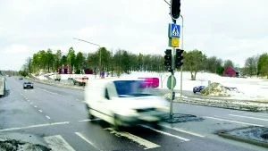 Vägverket och kommunen är inte överens om det här övergångsstället.
FOTO: NICLAS SANDBERG