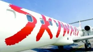 Skyways minskade qantalet flygningar under sommaren, vilket lett till färre passagerare från Norrköpings flygplats.
FOTO: SCANPIX
