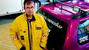 Brandfaran är stor  på sina håll. Trots att vi haft en regnig sommar är det nu mycket torrt i markerna. Per Svensson på Räddningstjänsten i Finspång uppmanar oss att fortsätta vara försiktiga.
FOTO: TITTI OLOVSSON