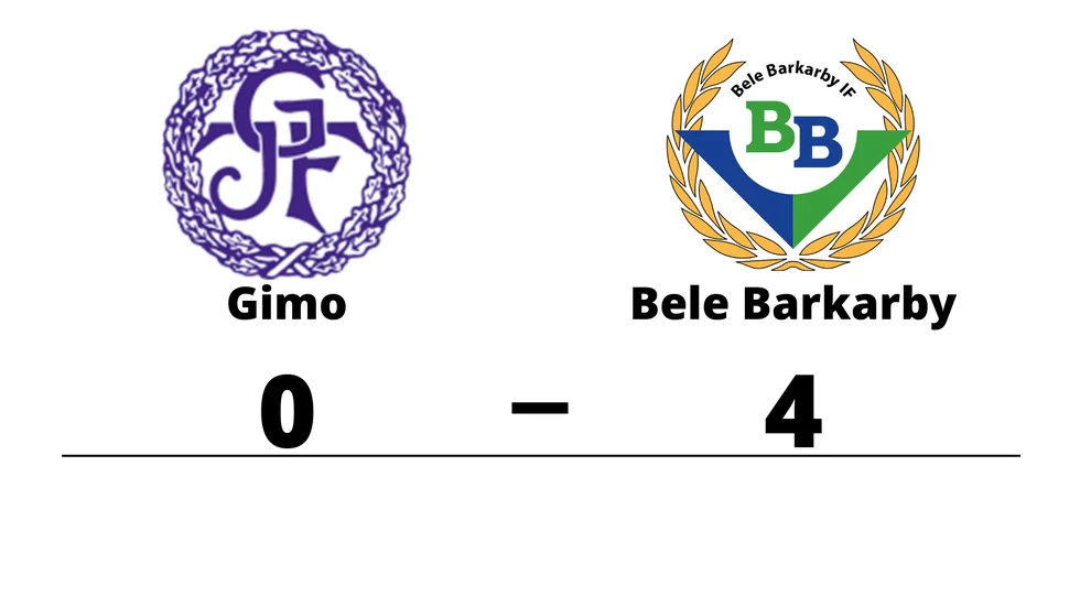 Gimo IF FK förlorade mot Bele Barkarby FF