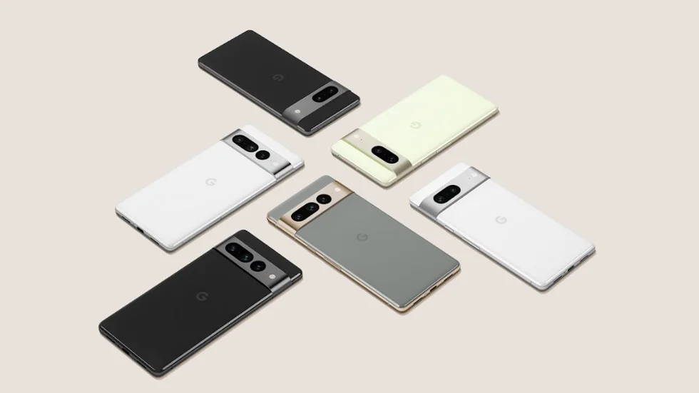 Google Pixel 7 lanseras i Sverige. Pressbild.