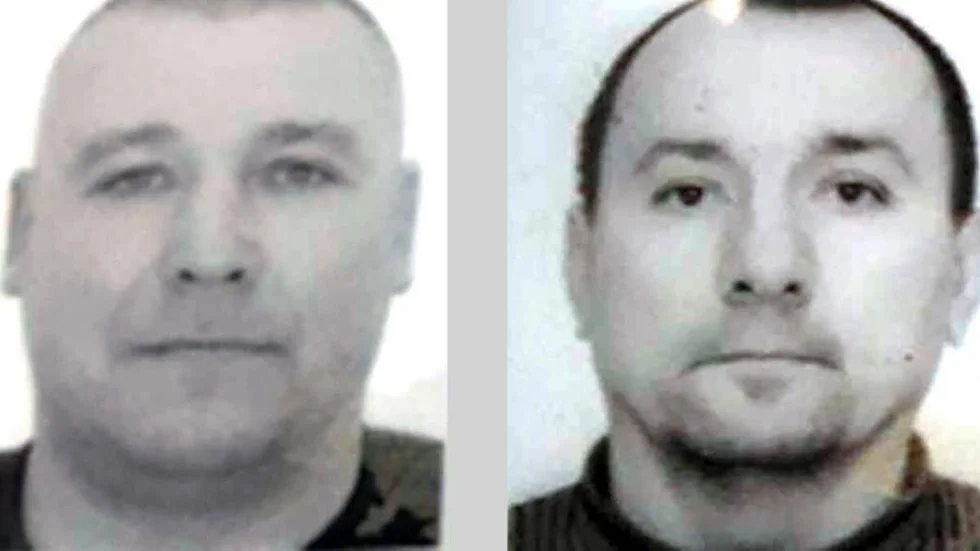 Oleksandr Taiduk, 47, och Yaroslav Lavryniv, 48, misstänks för mord och bilstöld.