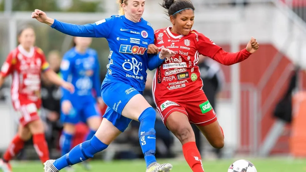 BOLLKOLL. Madelen Janogy, Piteå, är klar för PIF 2018.