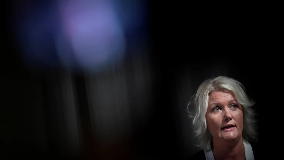 Inget ras. Socialdemokraternas partisekreterare Lena Rådström Baastad kan notera att det förebådade raset för S helt uteblivit.