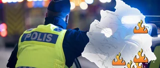 Domar i Norrbotten: • Slog sönder sidospegel • Tömde däcket på luft • Kastade stock mot polisbil under färd