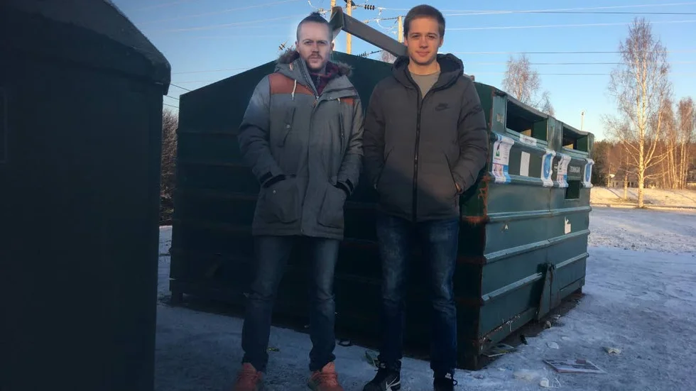 Återvinningsservice. Tillräckligt många Infjärdenbor visade intresse för bröderna Tommy och Erik Nilssons tjänst att hämta deras förpackningar som ska till återvinningen. Nu räknar duon med att testa upplägget med start någon gång efter nyår.