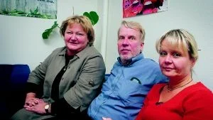 Li Teske, Billy Gustafsson och Eva Andersson är trion som representerar Norrköping på socialdemokratiska partikongressen.
Foto: Andreas Skogh (011-200 400)
redaktion@folkbladet.se
