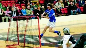 Jonas Lundmark lekte in 10-0, men det skulle komma mer. Wasahus kom till match med endast en avbytare.
FOTO: ANITA KJELLBERG