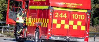Räddningstjänsten larmades till mindre gräsbrand