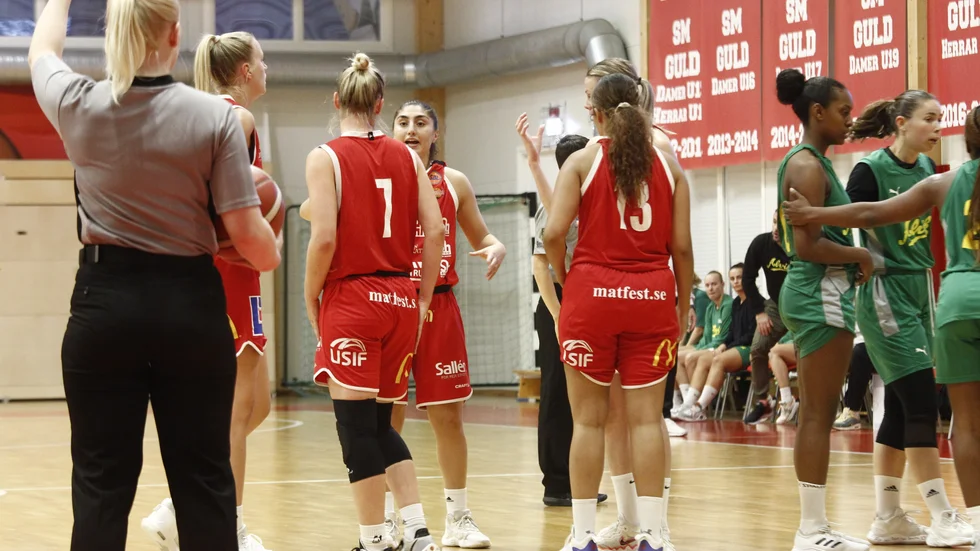 Uppsala basket är vidare i svenska cupen efter seger över Visby. Arkivbild. 