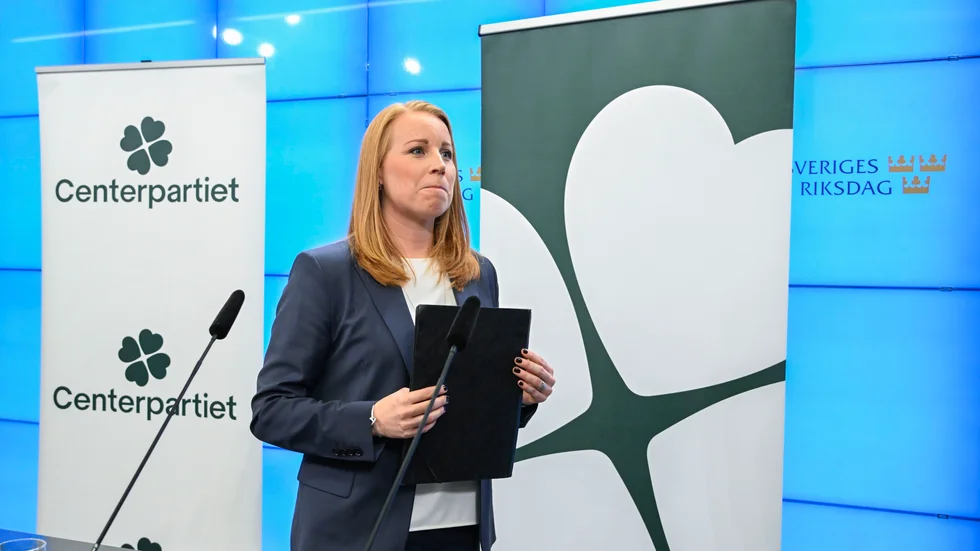 Fyra dagar efter valet meddelade Centernpartiets partiledare Annie Lööf (C) sin avgång.