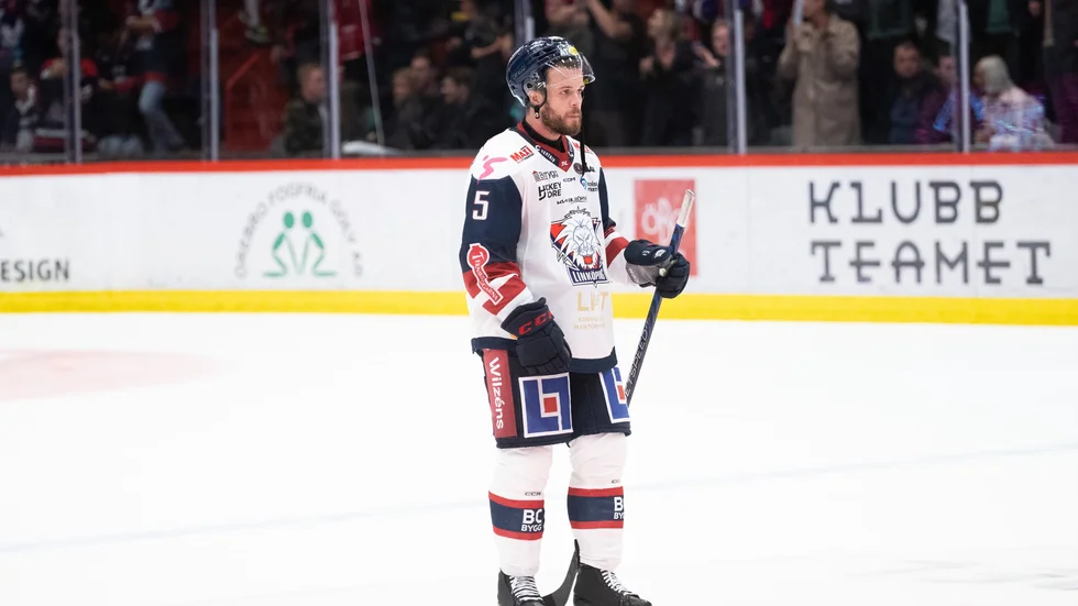 Oscar Fantenberg tvingas till vila.