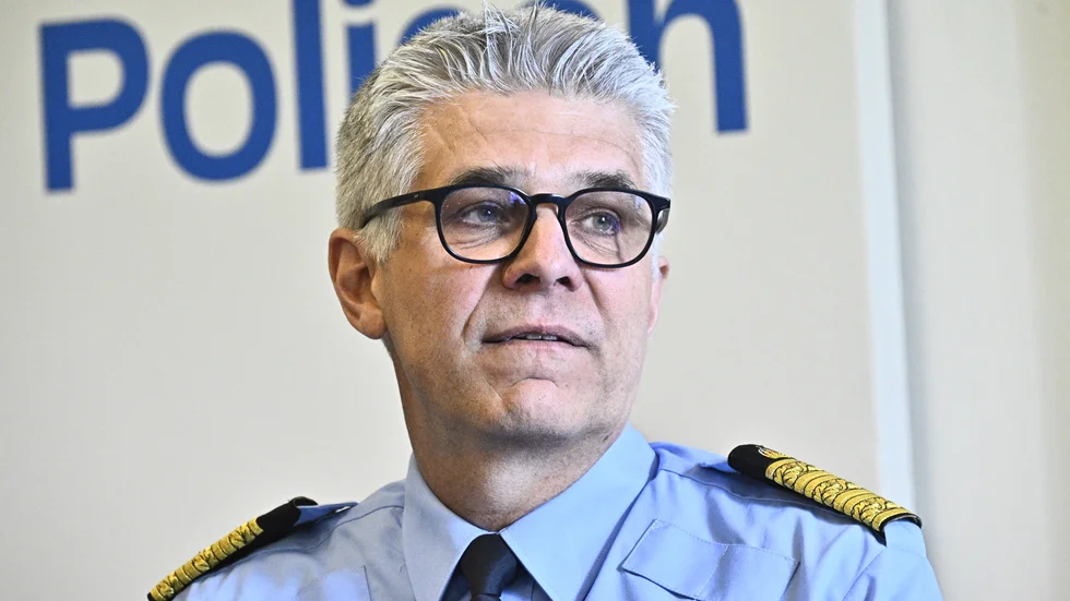 Så här ser rikspolischef Anders Thornberg ut. Det är inte han som skickat mejlen som Gamlebybon fick, även om den okände bedragaren genom teknisk finess får det att se ut så. 
