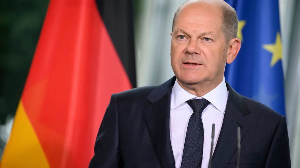 Tysklands förbundskansler Olaf Scholz reser till Saudiarabien. Arkivbild.