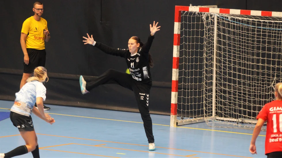 Tyra Schjött stod för en fin insats under söndagens förlust mot serieledarna Boden.