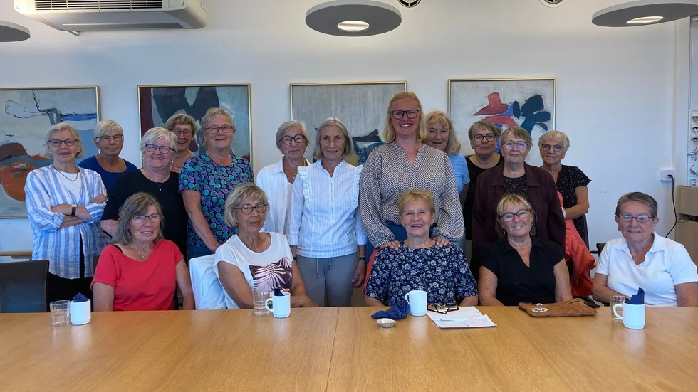 Luleå Ladies gästade kommunalrådet Carina Sammeli.