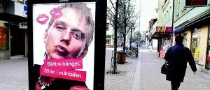 Kampanj om  
fräscha pussar  
väcker heta känslor