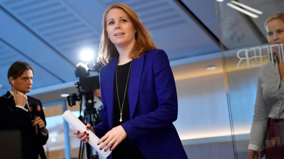 Annie Lööf (C) var valrörelsens liberala röst som tydligast tog ställning emot främlingsfientlighet.