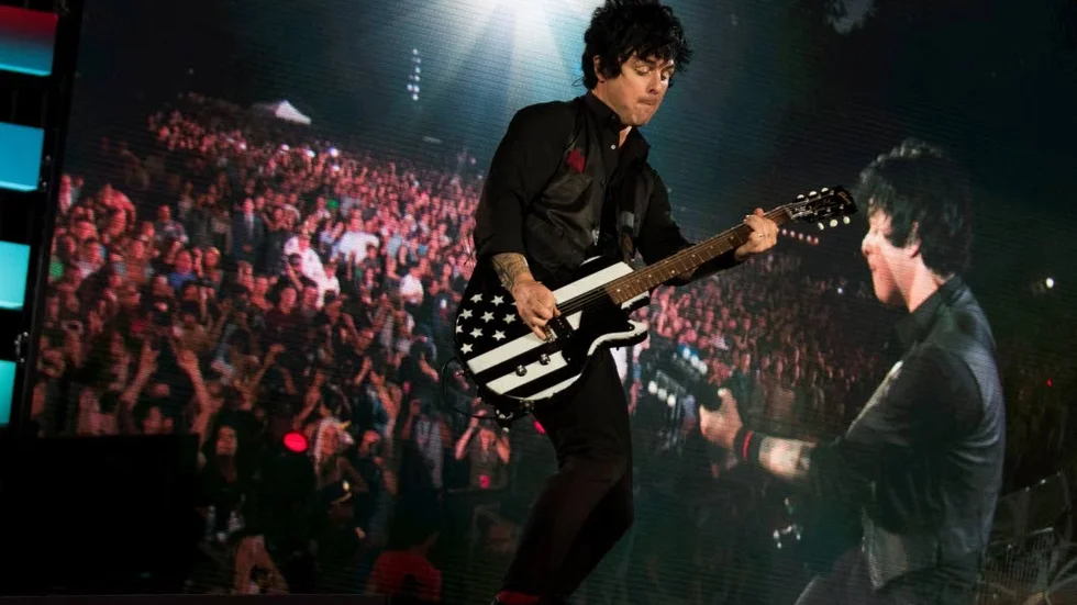 Green Days låt American Idiot har blivit aktuell 14 år efter att den släpptes – som protest mot Donald Trump. Arkivbild.