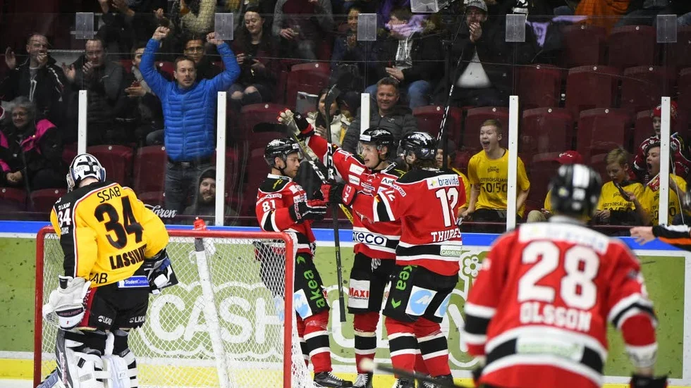 FÖRLUST. Luleå hade en tung kväll nere i Skåne tisdag kväll, förlust mot Malmö med hela 1-5.