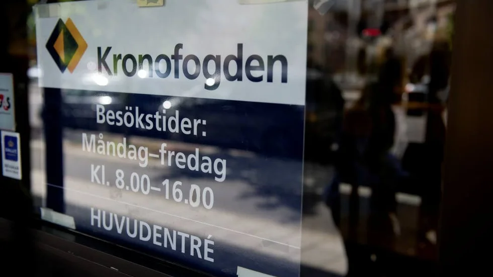 STOCKHOLM 20100908 : 
Kronofogden på Birger Jarlsgatan i Stockholm.
Foto: Jessica Gow / SCANPIX / Kod 10170
