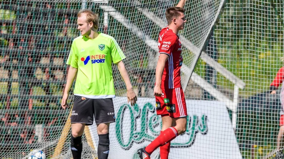 TILLBAKA. Joel Edström, Piteå IF, missade cupmatchen mot Morön men är tillbaka i truppen igen.