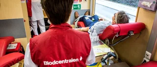Fler medborgare bör donera blod 